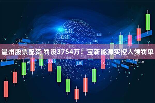 温州股票配资 罚没3754万！宝新能源实控人领罚单
